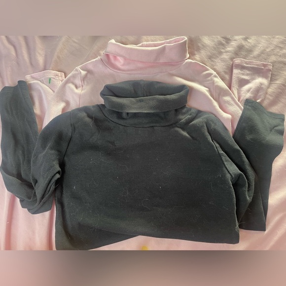 Carter's Other - Carter's Pink and Black Turtleneck Tops